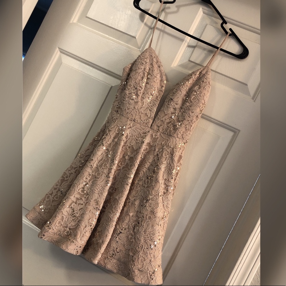 Formal Champagne Dress
